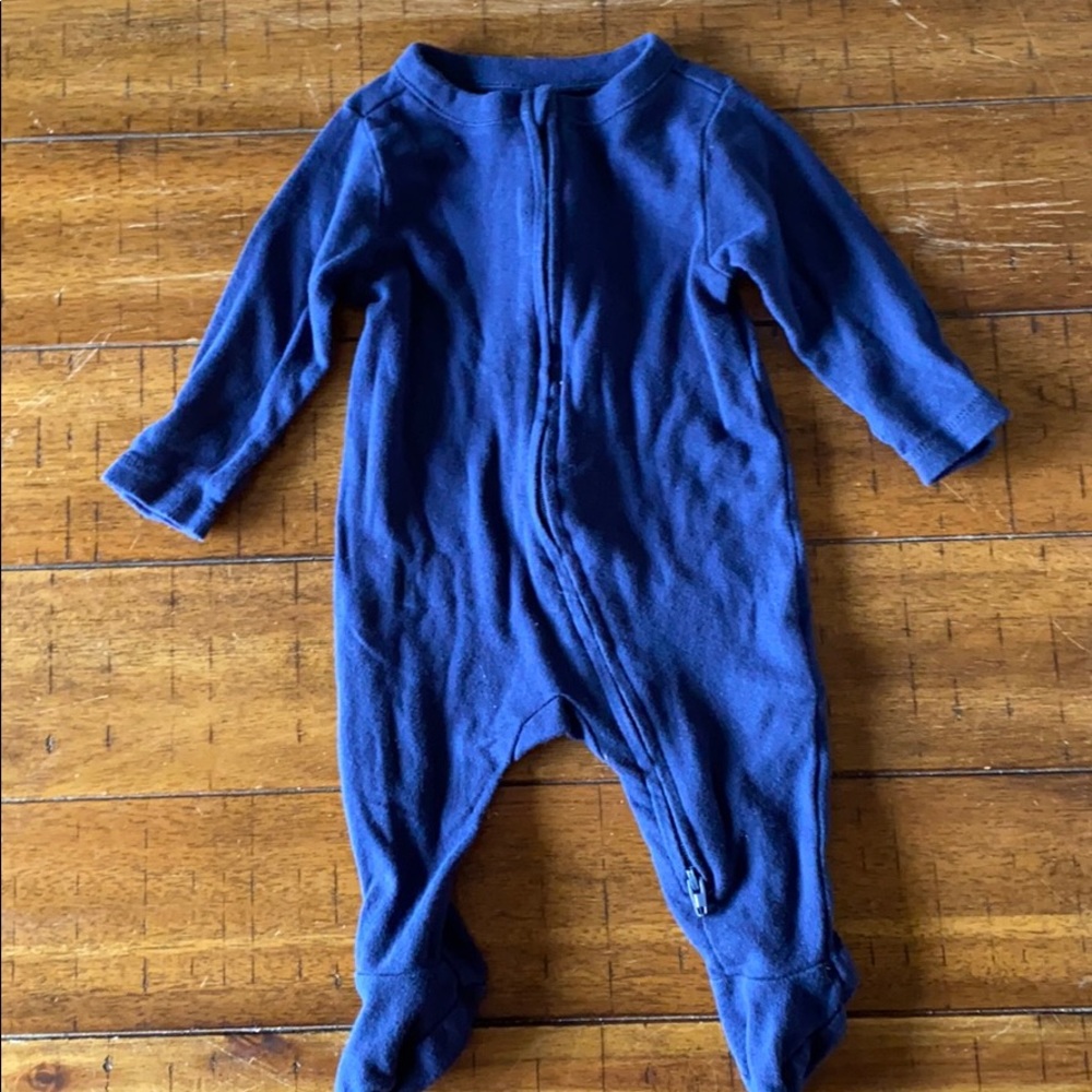 Old navy footie onesie for a baby boy